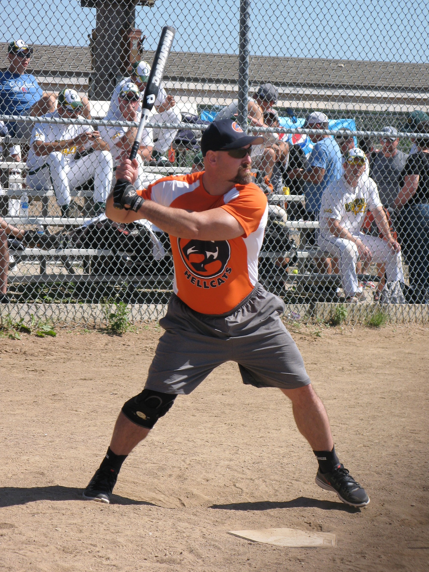 Our clean-up hitter, Dean. He had a great tournament, batting .800+.