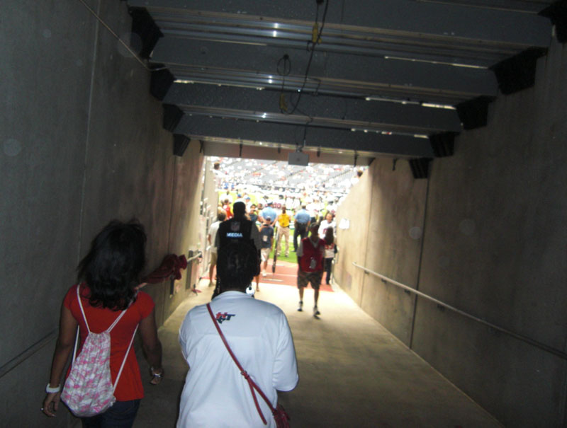 Houston Texans Tunnel