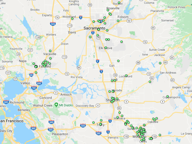 Sacramento and Modesto wholesale investment properties