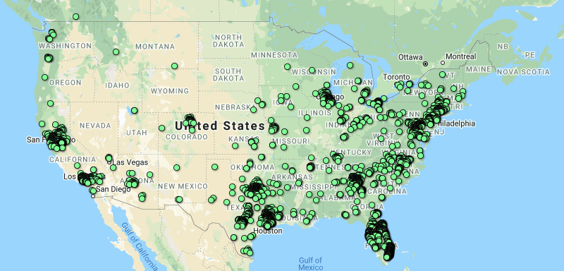 Wholesale Investment Properties map