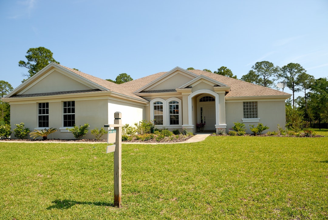 Image of a property with a sign out front. Rental properties have been affected by covid-19 after a year of living with it.