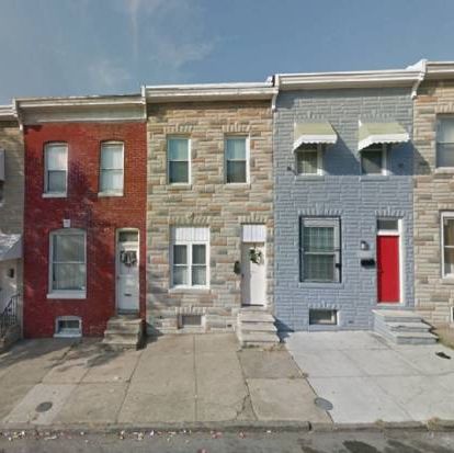 Baltimore Stone Row Home (NOT IN MLS).