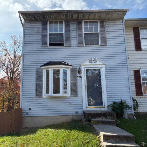 Edgewood/Harford County End Unit Townhouse (NOT IN.