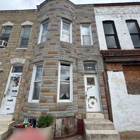 Quick Close Baltimore City Rowhome Mondawmin.